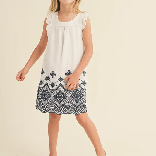 Embroidery ALine Dress