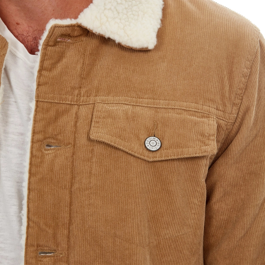 Kolton Corduroy Trucker Jacket